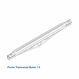 Poutre Transversale Butoir 1,5 m